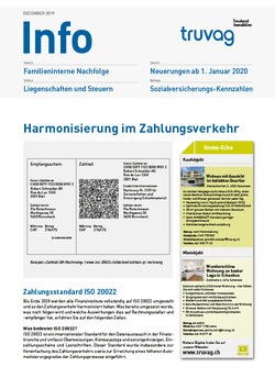 Truvag-Info Dezember 2019