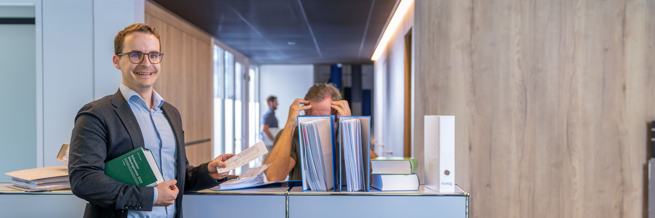 Keine Sorge, wir kümmern uns um Ihre Mehrwertsteuer.